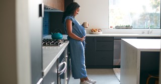 A pregnant woman