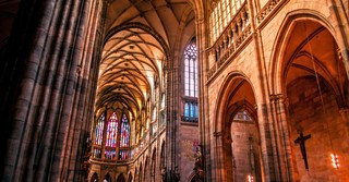 Inside of a cathedral