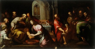 Jesus Washes the Feet of His Disciples
