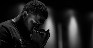Man praying