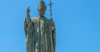 Statue of Pope John Paul II
