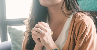 Woman praying
