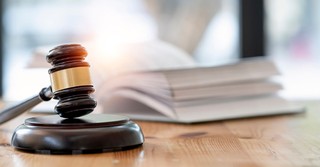 Courtroom gavel