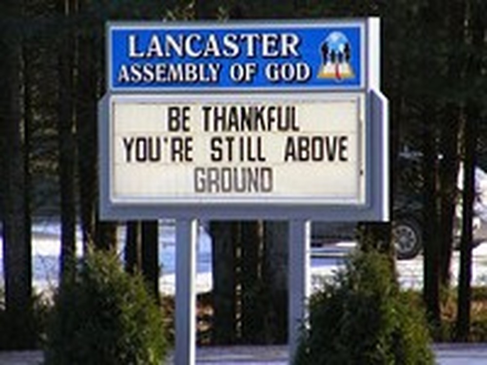 More Funny and Creative Church Signs - Part 5