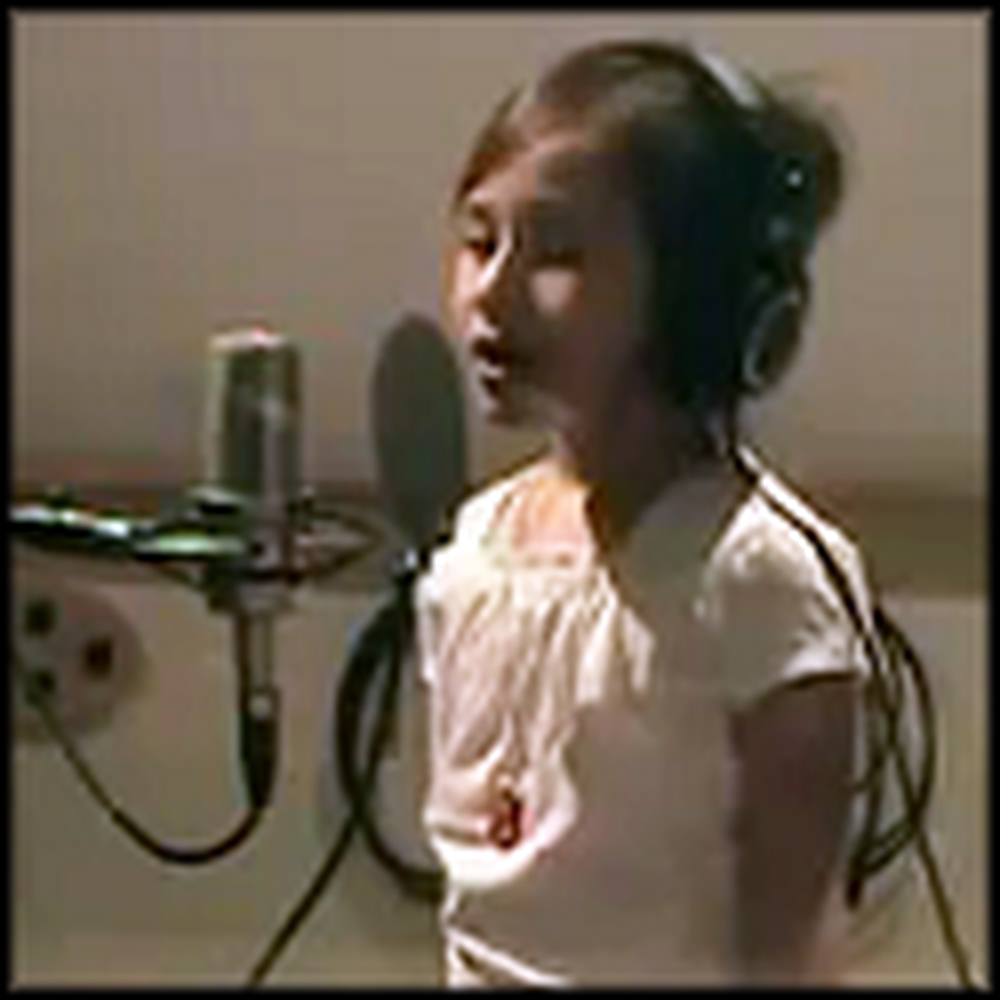 7 Year Old Sings an Absolutely Beautiful Version of Amazing Grace