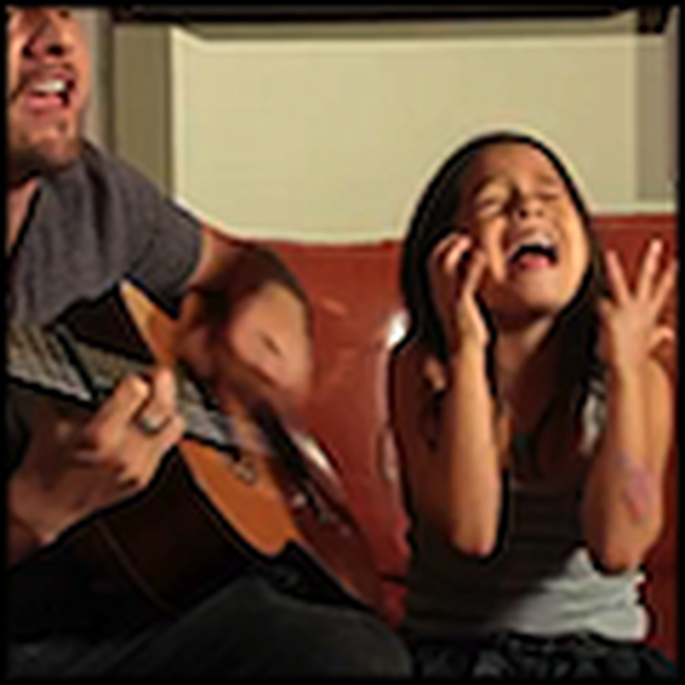 Dad and his Cute Daughter Cover Another Song Together