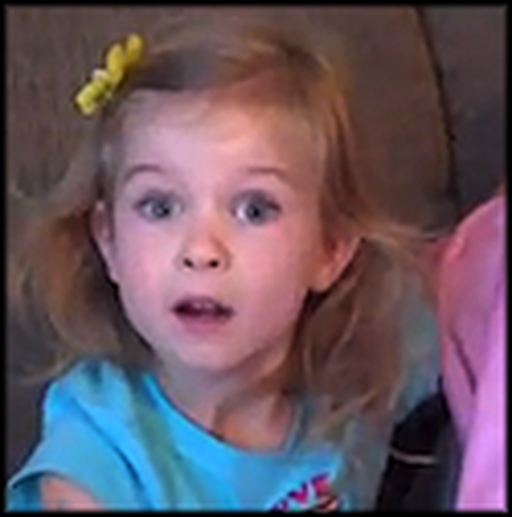 Little Girl's Reaction to Going to Disney Land Will Melt Your Heart