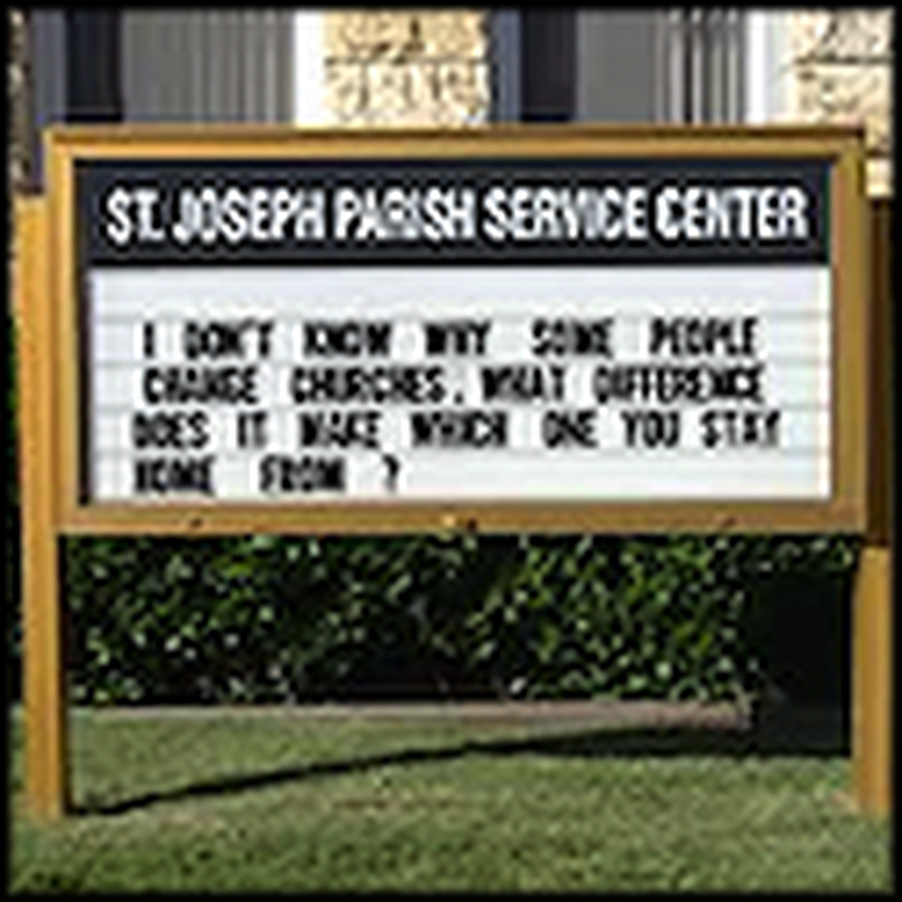 More Funny and Creative Church Signs - Part 7