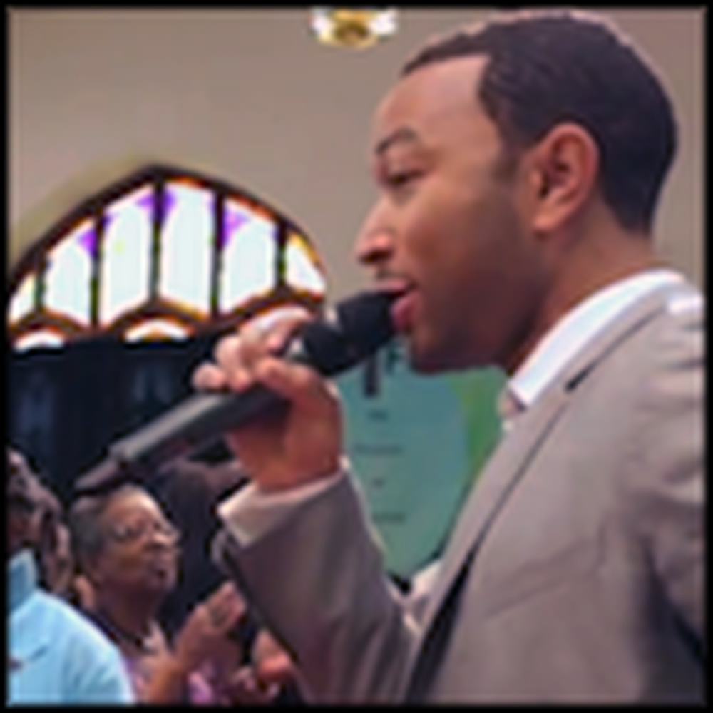 John Legend Surprises his Hometown Church with a Great Performance