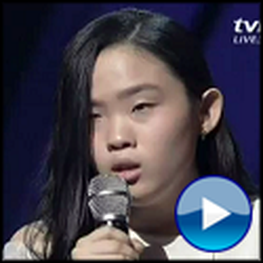 Blind Girl With an Amazing Voice Sings You Raise Me Up