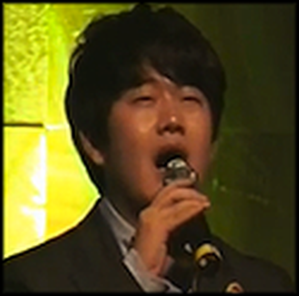 Formerly Homeless Boy in Korea Sings Amazing Grace