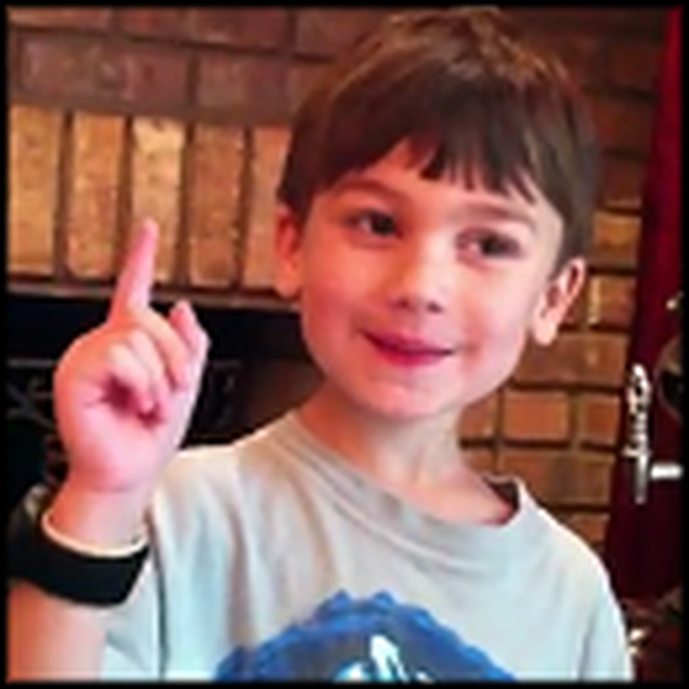 Adorable 5 Year Old Boy Says the 10 Commandments