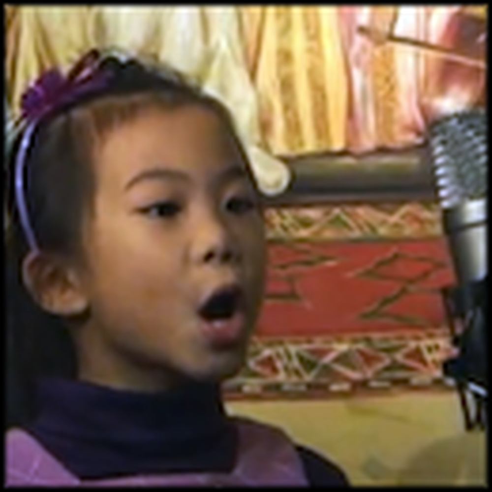 You Raise Me Up by a 5 Year Old Girl - Your Heart Will Melt