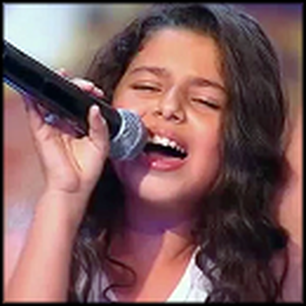 9 Year Old Girl Gives Judges Goosebumps - Amazing Voice
