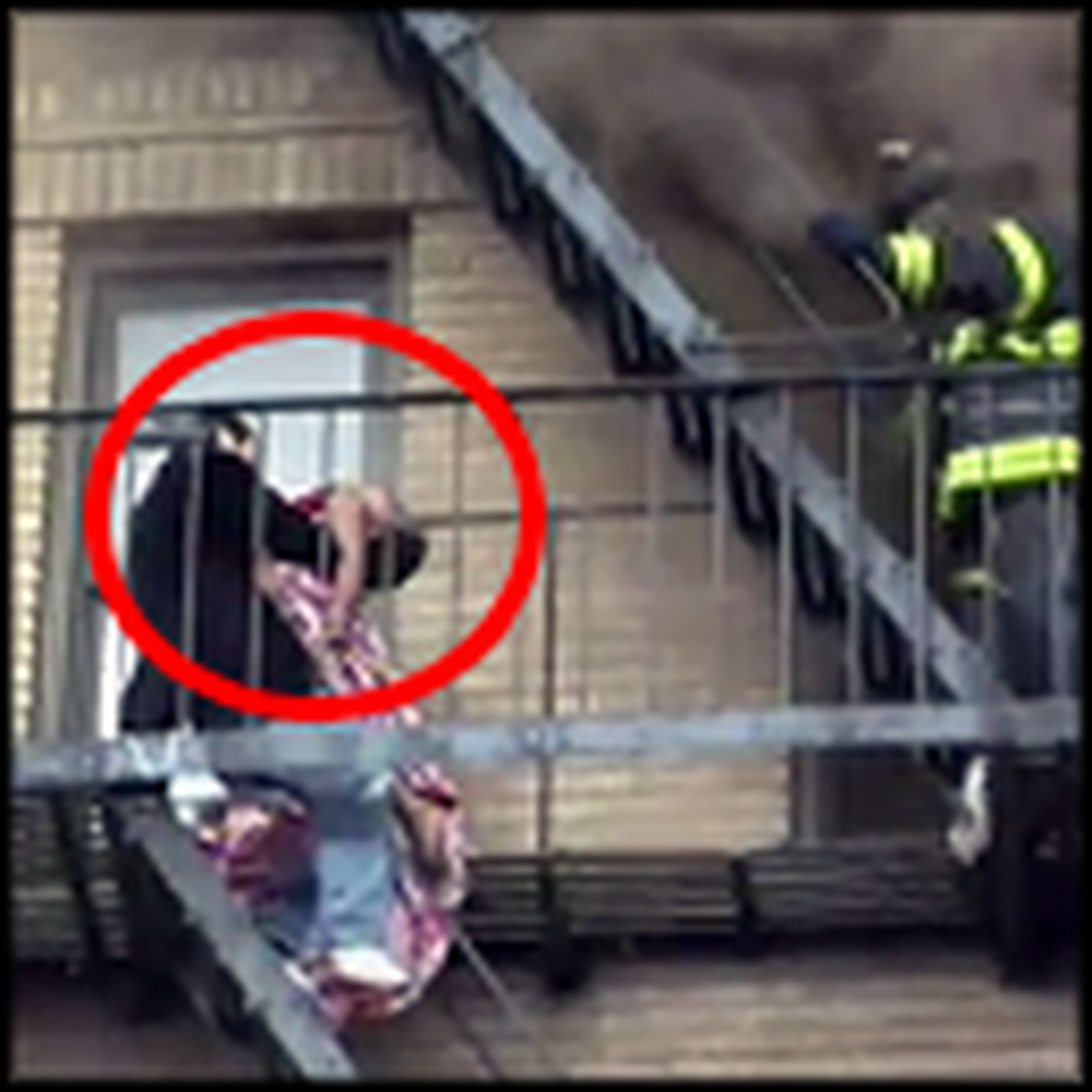 Video Captures Heroic Man Risking it All to Save a Boy