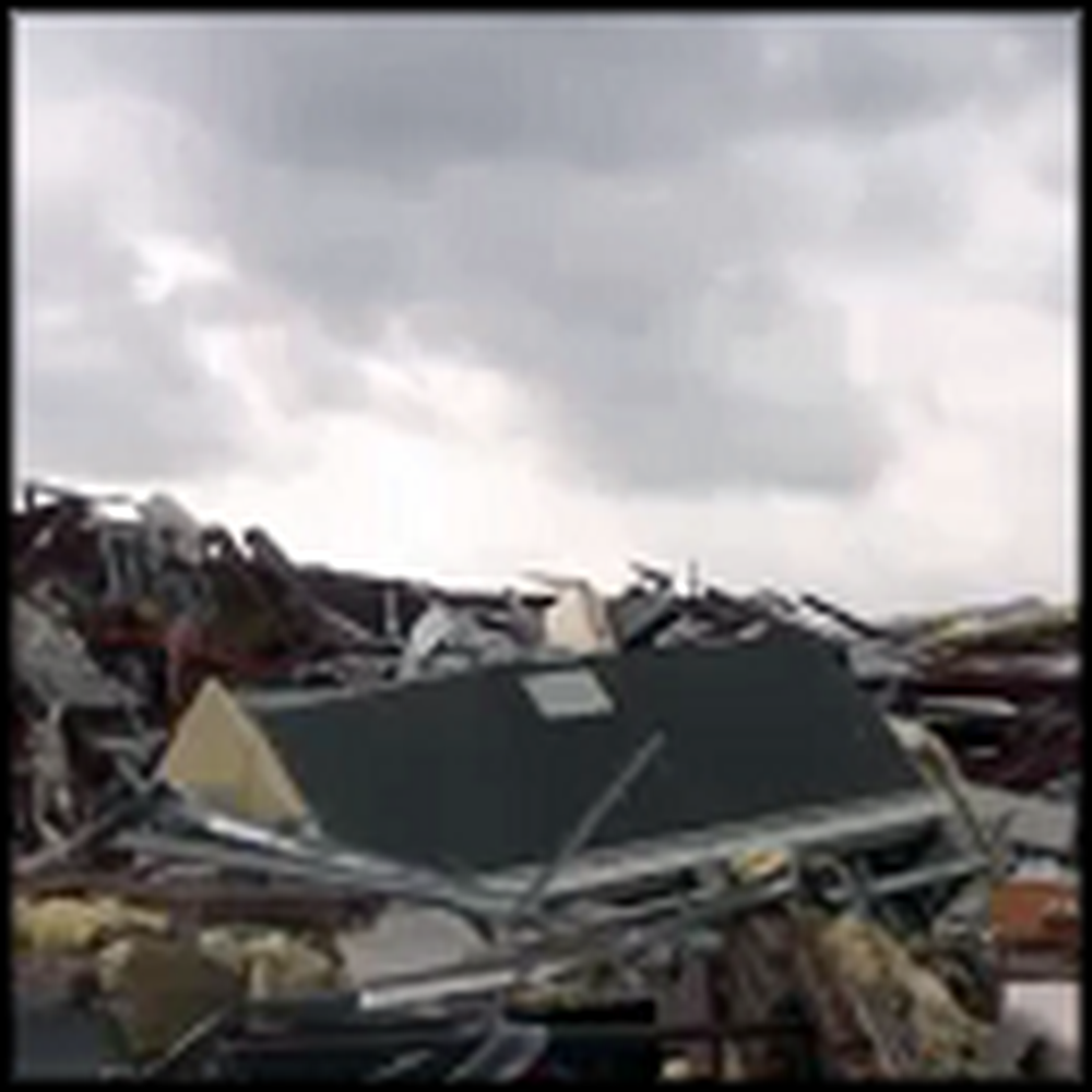 Little Girl Sees an Angel Save Her Family in a Tornado