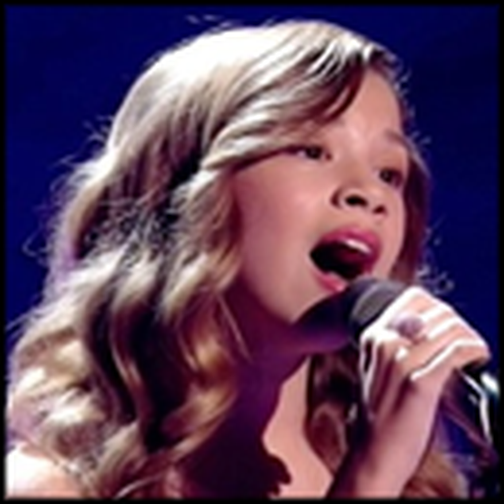 Little Girl Has a Voice No One Could Believe - WOW!