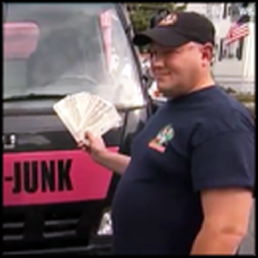 Junk Remover Finds Over $100,000 - And Then Returns It