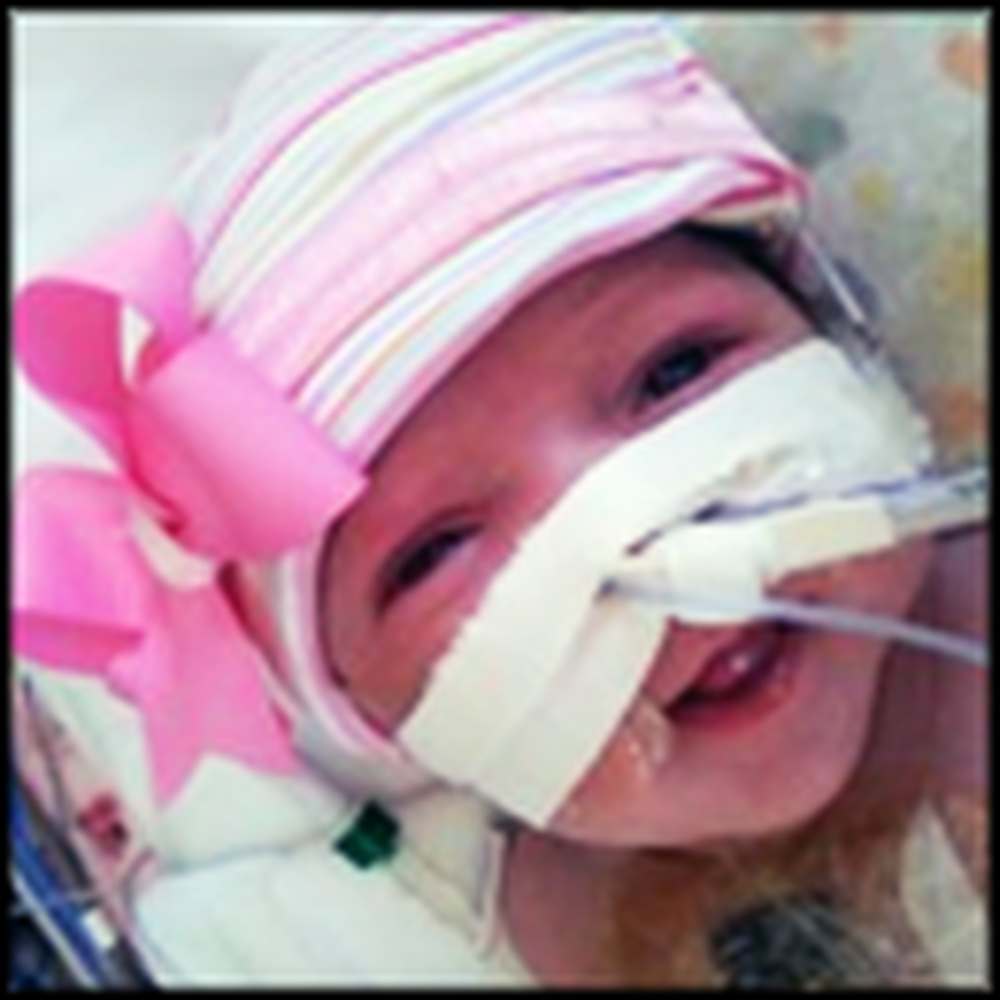 Baby Girl is Born Without a Heart in Her Body - and She Survives
