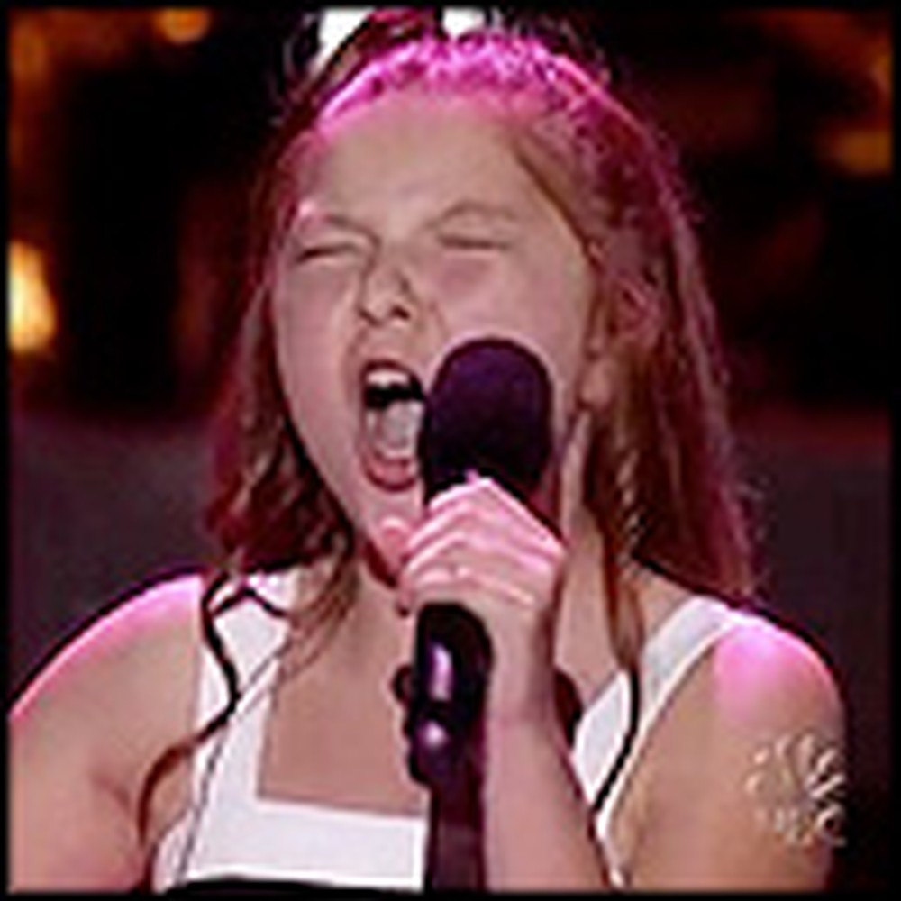 11 Year-Old Brings Judges to Their Feet With Her Unbelievable Audition