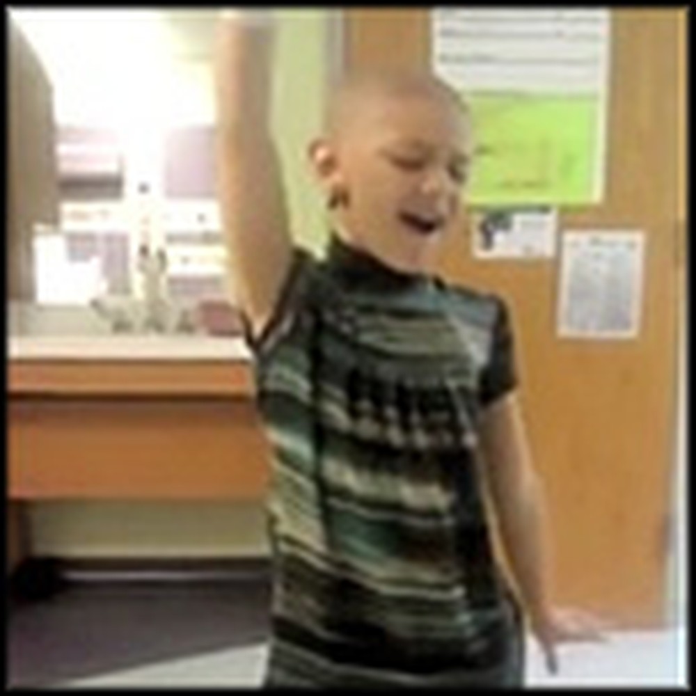 Brave 7 Year-Old Dances Through Difficulties of Cancer