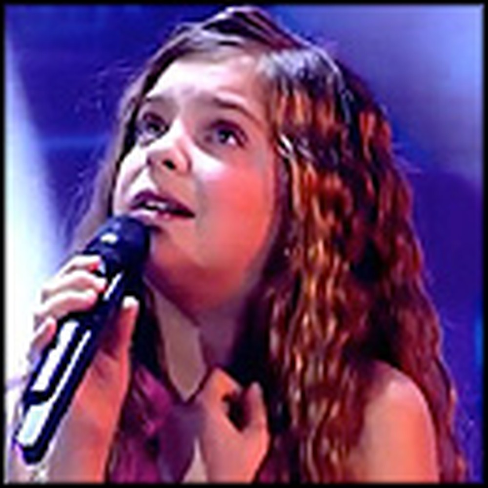 12 Year-Old French Girl Shocks Audience With Her Unbelievable Voice