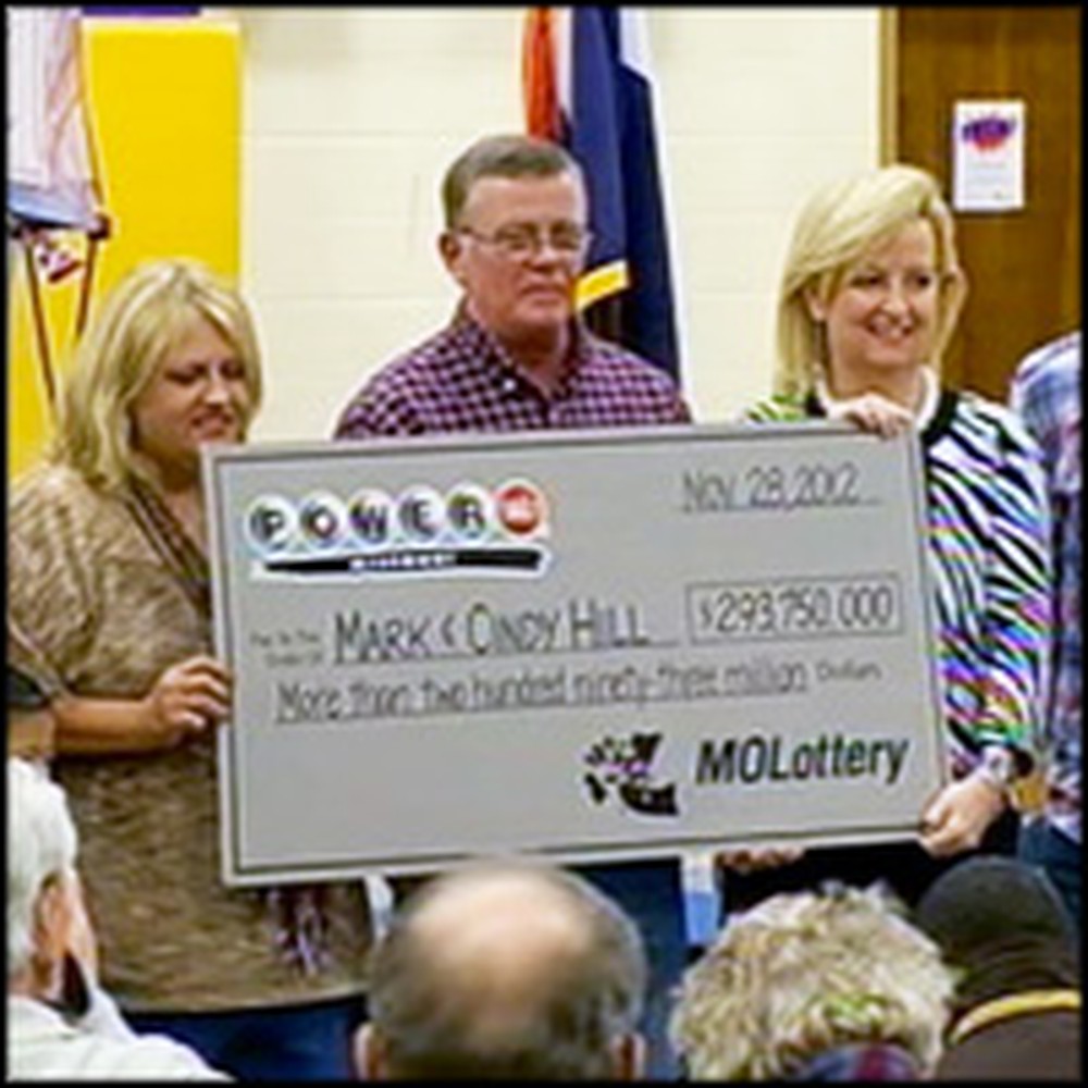 Christian Lottery Winners Make a Generous Contribution to Help Community