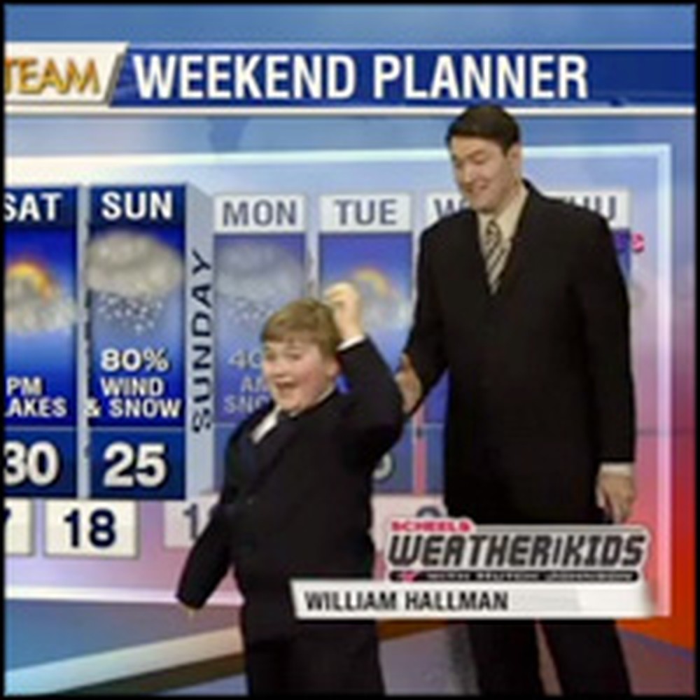 Weatherman's Adorable Child Guest Steals the Show