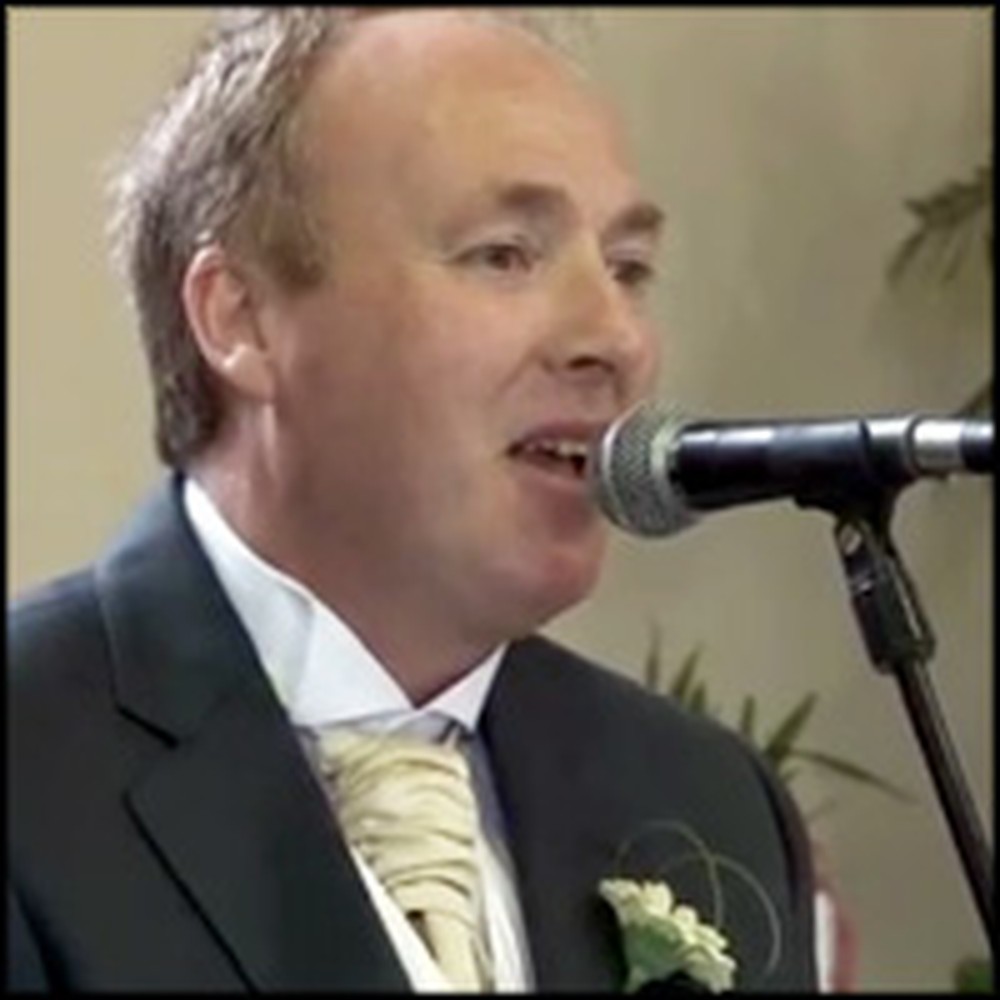 Father Sings a Touching Song to his Daughter at her Wedding
