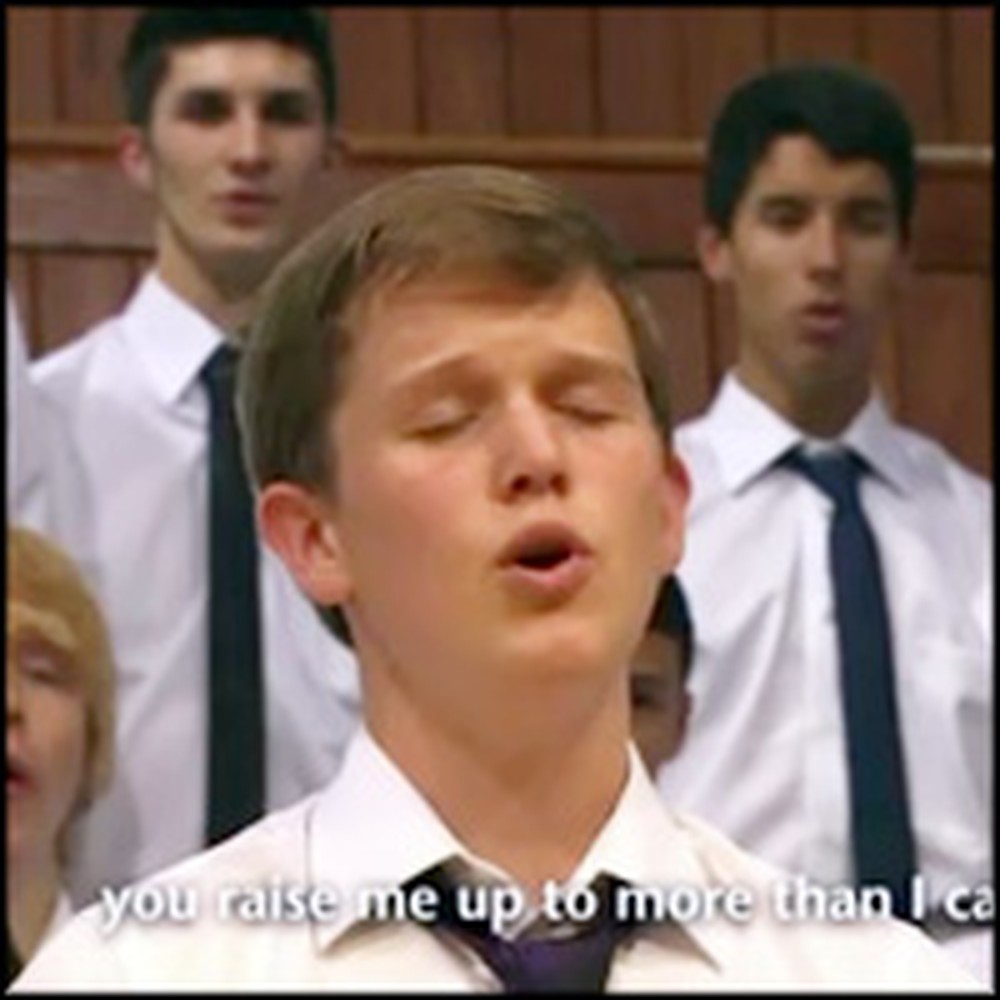 At-Risk Boy's Choir Sings Chilling Performance of You Raise Me Up