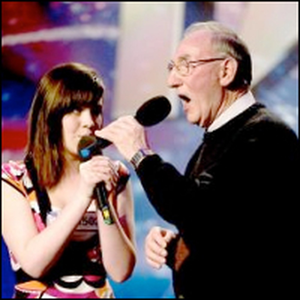 Granddaughter and Grandpa Sing a Sweet Disney Song Together