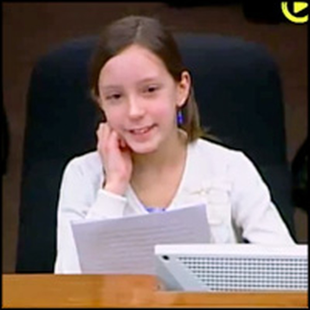 11 Year-Old Girl Bravely Defends the Sanctity of Marriage