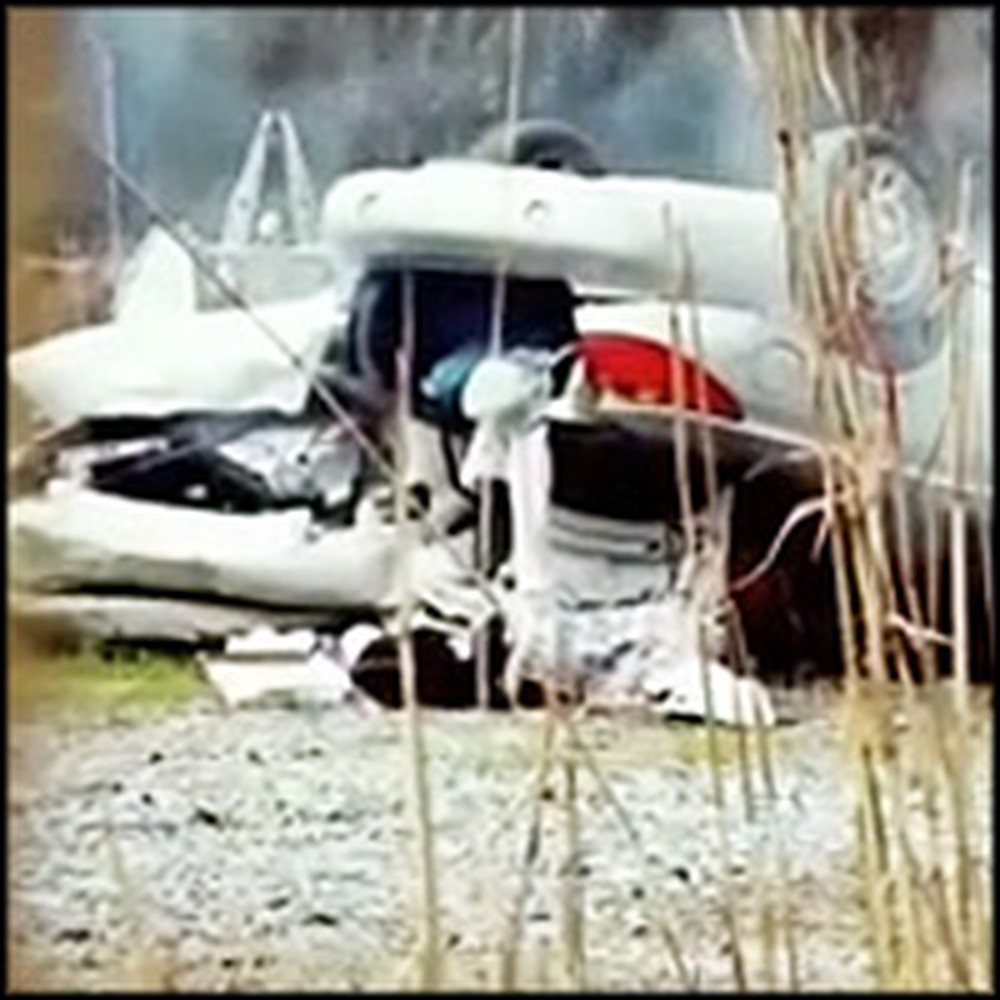 Witnesses Saw Angels Pull People Out of a Horrific Car Crash