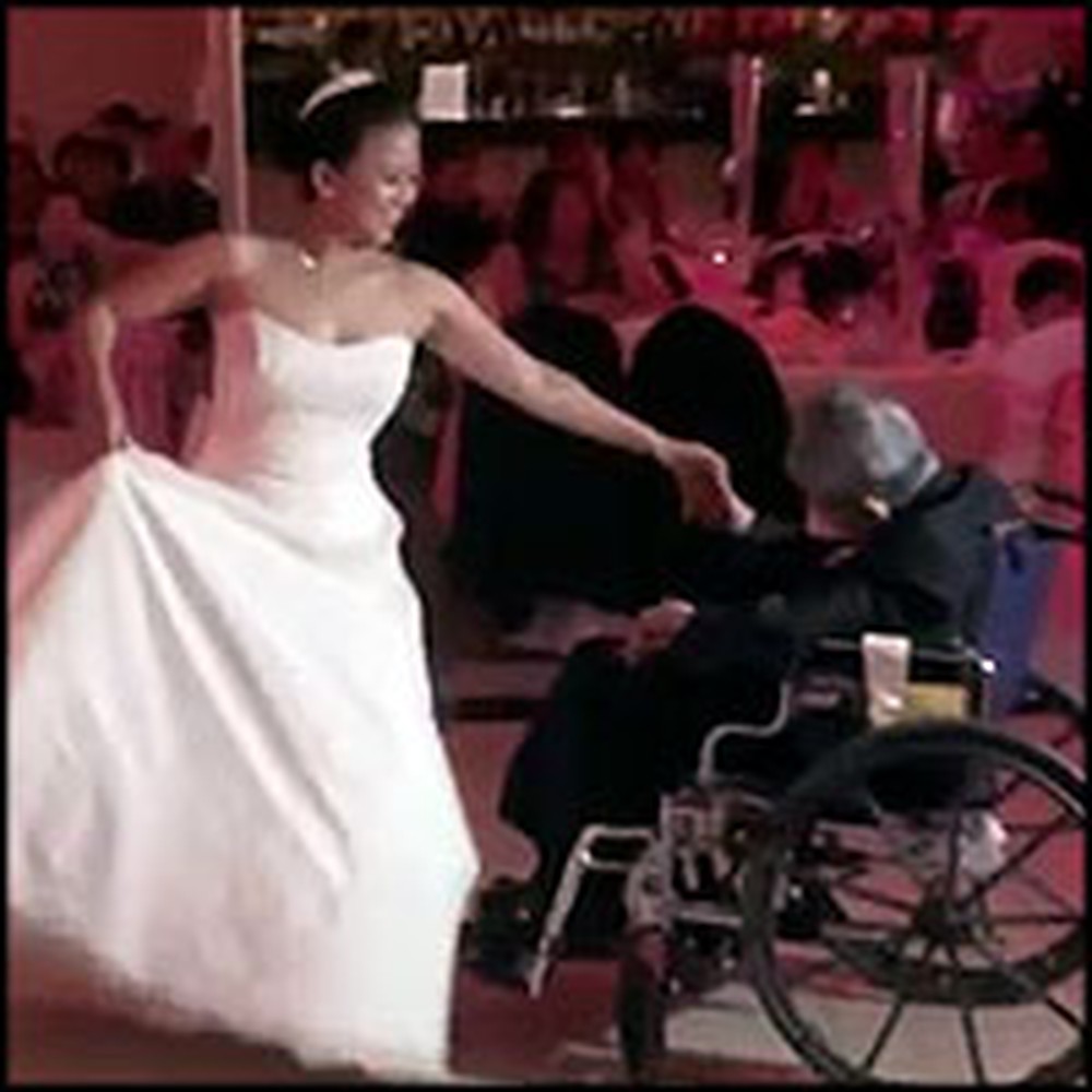 Wheelchair Bound Father and Bride Have the Most Touching First Dance
