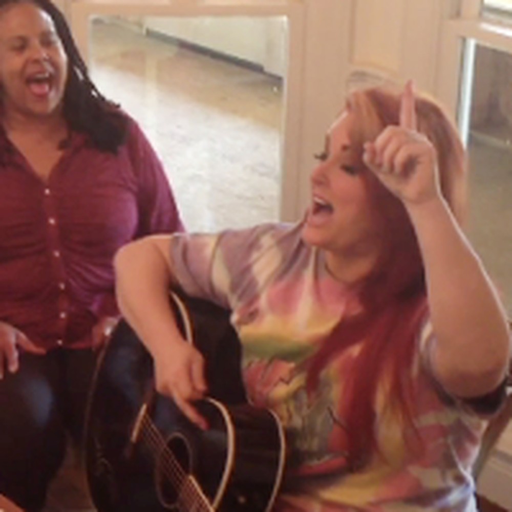Wynonna Sings Testify to Love Right in Her Kitchen