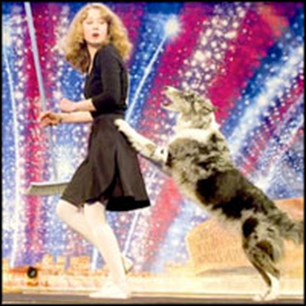 Chandi the Clever Dancing Dog Drives the Audience Wild