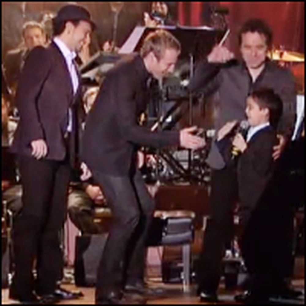 Child Piano Prodigy & The Canadian Tenors Perform 