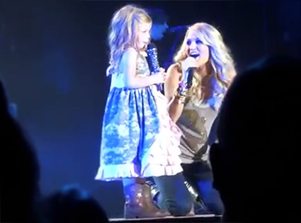 Carrie Underwood Pulls a Little Girl Onstage - and Makes Her Dreams Come True!