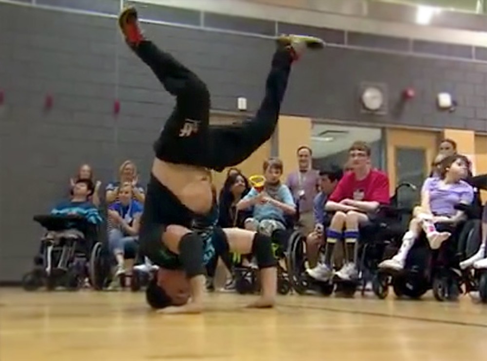 Breakdancer With Genetic Disorder Inspires Special Needs Children - He Will Drop Your Jaw!