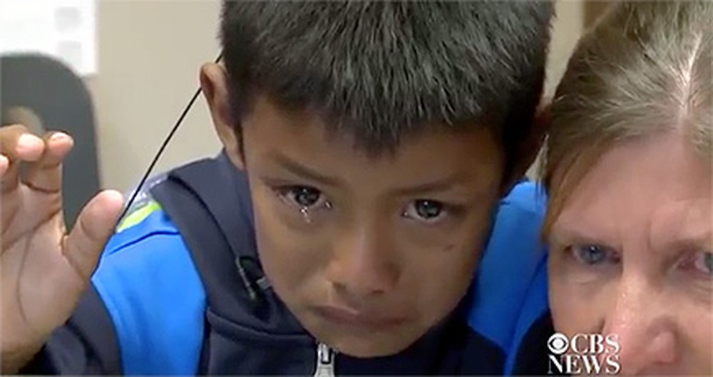 When You See This 7 Year-Old Hear His Mommy for the First Time, You'll Cry!