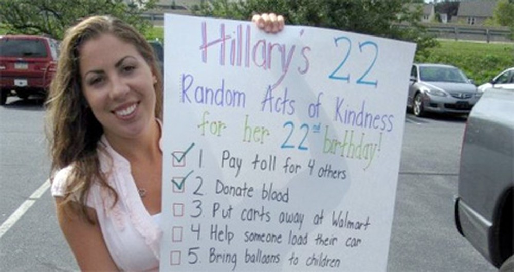 Kind Girl Celebrates Birthday by Performing Acts of Kindness - This is Awesome!