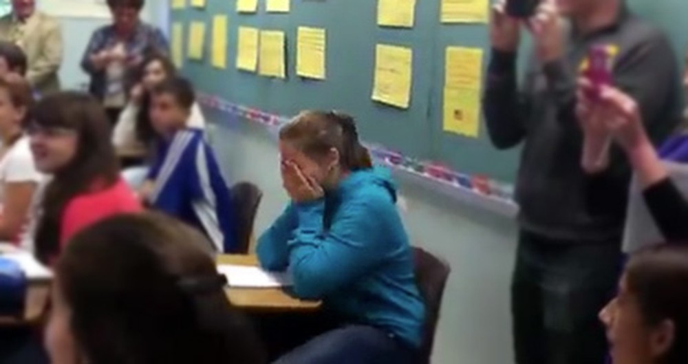 See What One Soldier Did to Make His Step-daughter BURST Into Tears!