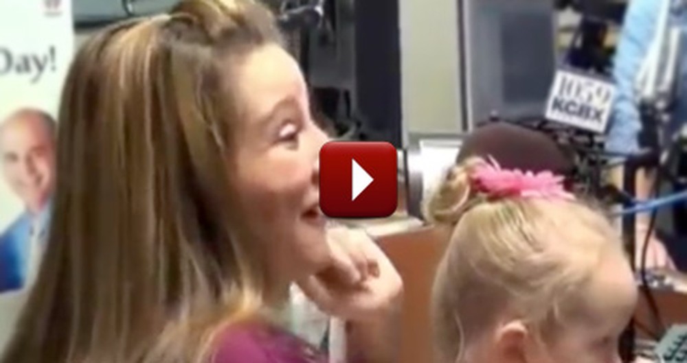 What Happens During This Live Radio Interview Will Melt Your Heart to Pieces :)