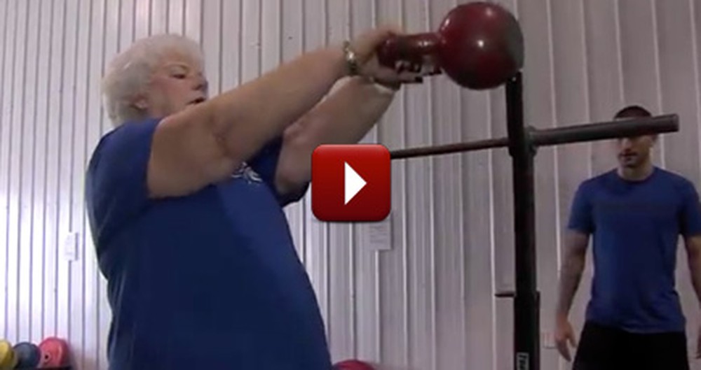 This Grandmother is 73, but She Won't Give Up On Her Dreams of Weight Lifting