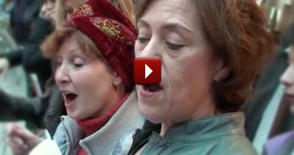A Choir in Paris Shocks Onlookers With This Gospel Performance
