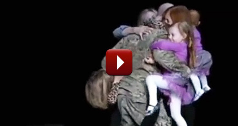 One Family Gets an Epic Surprise During a Christian Concert
