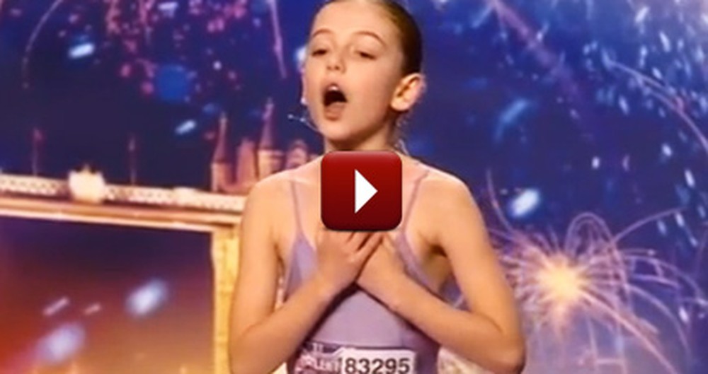 Simon Rejected This Cute Ballerina - Until She Opened her Mouth to Sing