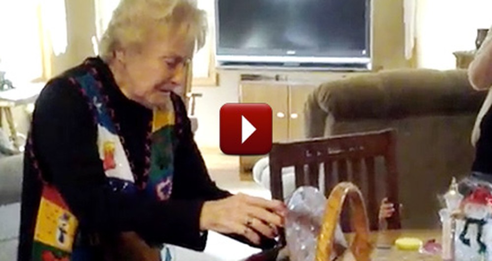 This Grandmother Was Reduced to Tears with This Heartwarming Gift