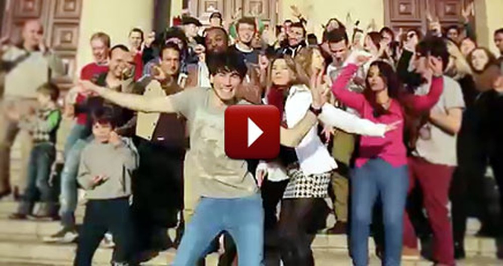 Worldwide Flashmob Will Inspire You to Get Up and Dance - Be Happy