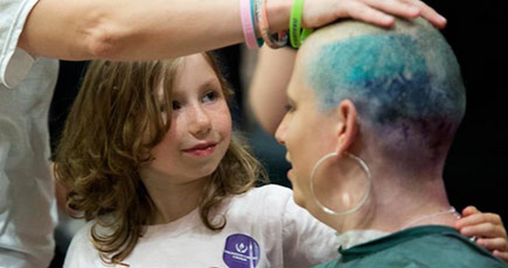 Brave Moms Shave Their Heads for Kids With Cancer